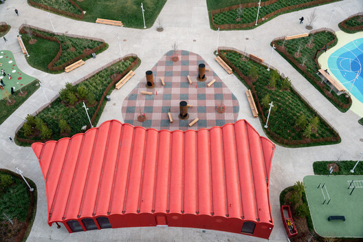 O-day'min Park Pavilion / gh3* - Interior Photography, Garden