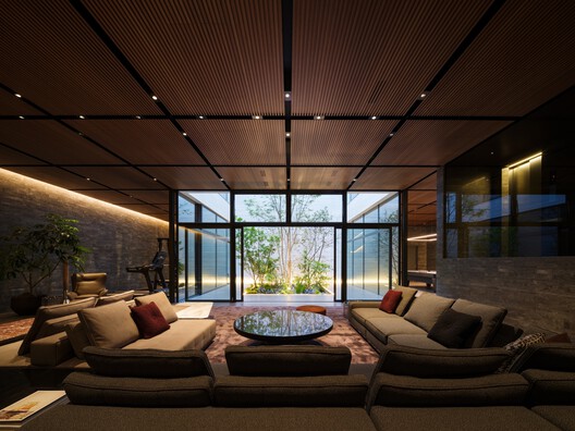 Eternity House / APOLLO Architects & Associates - Interior Photography, Living Room, Sofa, Lighting, Chair