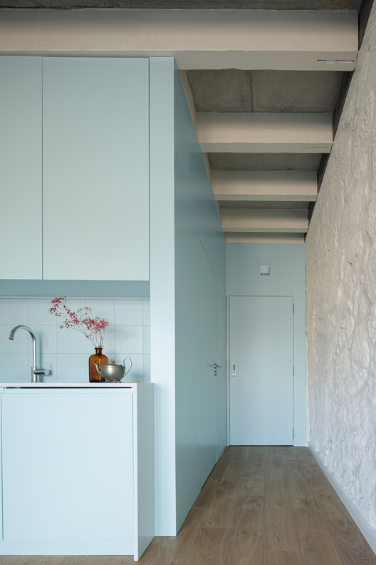 Casa Miragaia / Paulo Moreira Architectures - Fotografia de Interiores, Madeira, Porta, Bancada, Vidro