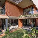 Casa El Velo de Ladrillo / VPA Arquitectos - fotografía de interiores, ladrillos, balcón, patio interior