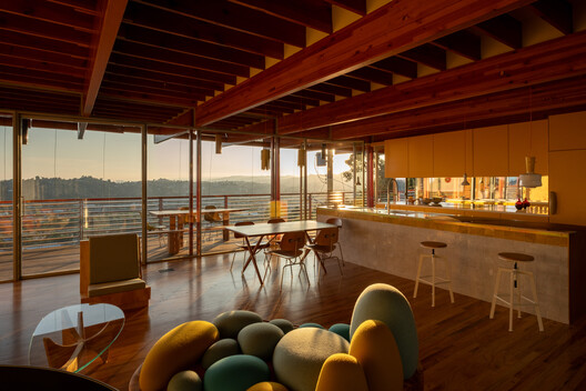 Cano House / Diego Cano-Lasso Cano House / Diego Cano-Lasso - Interior Photography, Wood, Lighting, Chair, Glass, Beam
