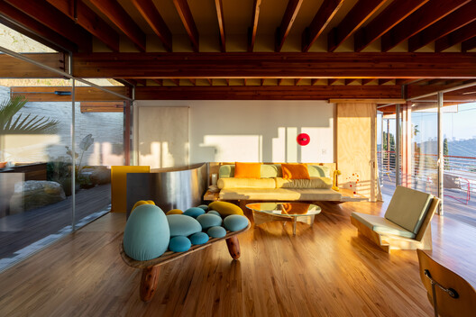 Cano House / Diego Cano-Lasso Cano House / Diego Cano-Lasso - Interior Photography, Living Room, Wood, Chair, Beam