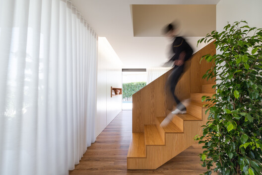Delães House / ARE ARCHITECTS STUDIO - Interior Photography, Stairs, Wood, Handrail