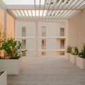 Nanterre Housing / AQMA - Interior Photography, Sustainability, Balcony, Handrail, Stairs