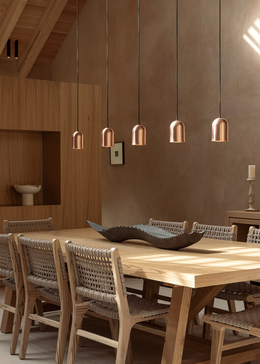 CP Rancho / Weber Arquitectos - Interior Photography, Dining room, Wood