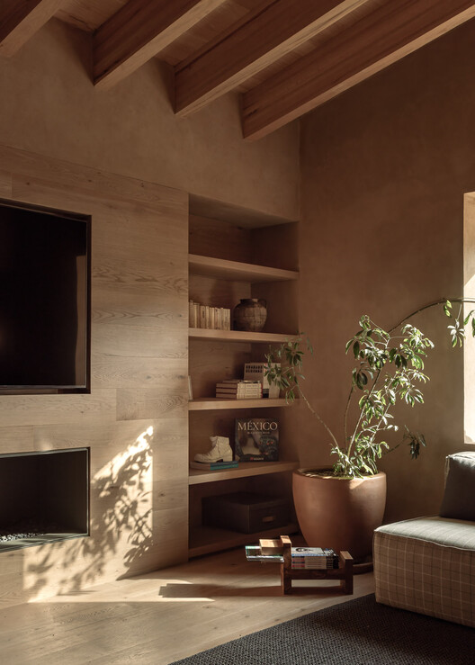 CP Rancho / Weber Arquitectos - Interior Photography, Living Room, Wood