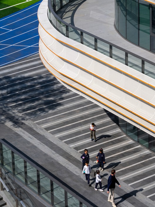 Shenzhen Mingwan School / Perkins&Will - Interior Photography, Stairs
