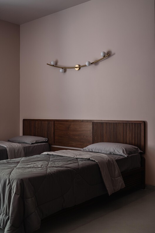 Amaltash House / Design Ni Dukaan - Interior Photography, Bedroom, Bed, Wood, Lighting