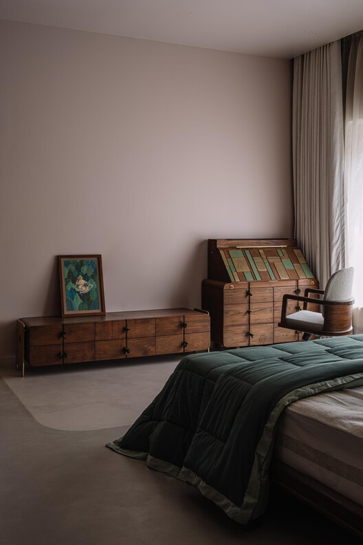 Amaltash House / Design Ni Dukaan - Interior Photography, Bedroom, Wood, Lighting, Bed