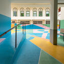 Color Pit / Studio Etienne Bastormagi - Interior Photography, Schools , Stairs