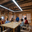 柴集巷街区更新 / 同济大学建筑设计研究院 + 道辰建筑 - 室内图, 社区建筑, 厨房, 梁