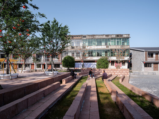 Renewal Experiment of Chaiji Lane / TJAD + DCA - Exterior Photography, Concrete, Courtyard