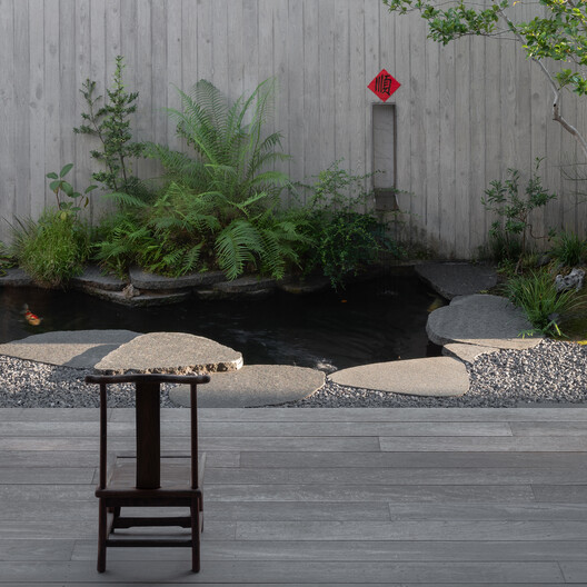 Renovation of “Homestead Land” in Shenzhen Shajing / MOZHAO ARCHITECTS - Exterior Photography, Garden, Concrete, Deck, Courtyard