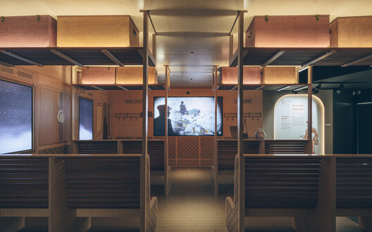 “Gauguin, l’Atelier du Pouldu” Interpretation Centre / Modal Architecture + Quartz Architecture - Interior Photography, Wood, Lighting