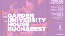 The Garden of University House, Bucharest