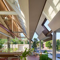 La Naya Restaurant / WOFF - Interior Photography, Coffee Shop, Courtyard, Column, Beam