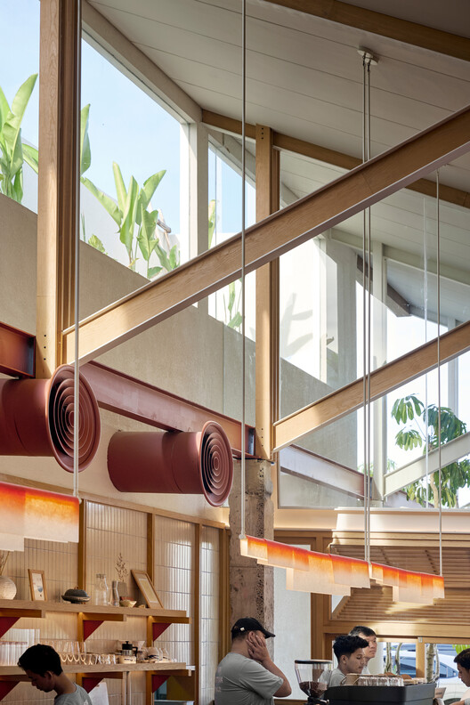 La Naya Restaurant / WOFF - Interior Photography, Wood, Beam
