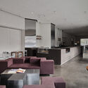 JER café at Tselinny Center of Contemporary Culture  / NAAW - Interior Photography, Coffee Shop Interiors, Table, Lighting, Chair