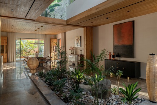 Valaya Villa / tHE gRID Architects Research and Design Studio - Exterior Photography, Wood, Chair, Beam