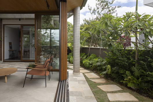 Casa Siena / Estúdio Cidade - Fotografía interior, Madera, Jardín, Patio interior