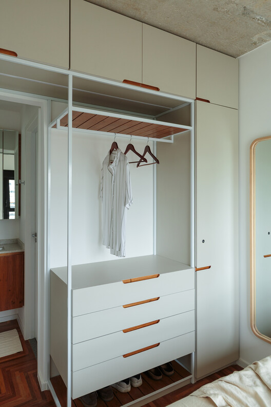 Capote Apartment / Mina Estúdio Capote Apartment / Mina Estúdio - Interior Photography, Wood, Closet