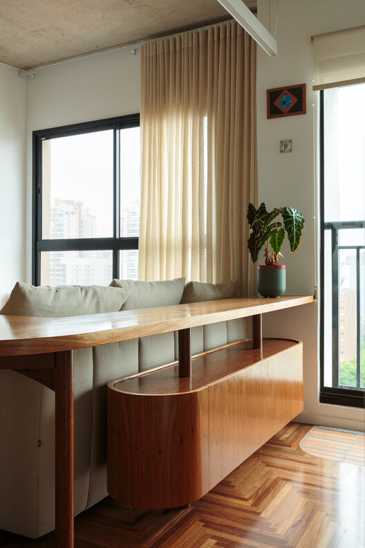 Capote Apartment / Mina Estúdio Capote Apartment / Mina Estúdio - Interior Photography, Wood, Lighting
