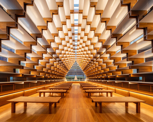 Glass Pavillion / M space - Interior Photography, Stairs, Wood