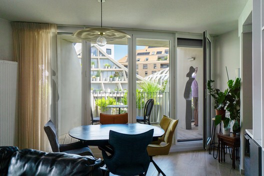 La Vallée Verte / MVRDV - Interior Photography, Chair, Glass, Balcony
