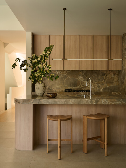 Five Dock House / Stanton Architects - Interior Photography, Kitchen, Wood, Countertop, Chair