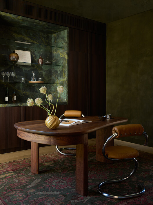 Five Dock House / Stanton Architects - Interior Photography, Table, Wood, Lighting, Chair