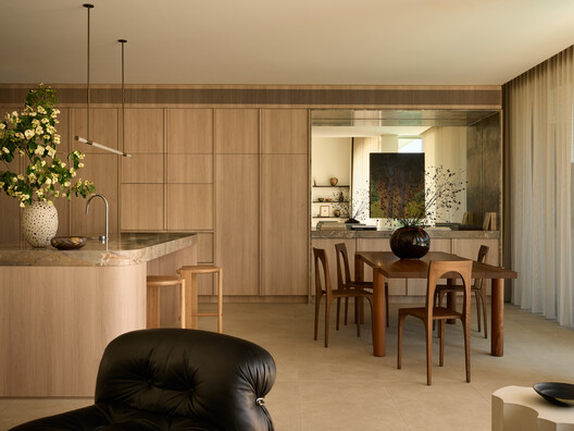 Five Dock House / Stanton Architects - Interior Photography, Wood, Table, Lighting, Chair, Glass