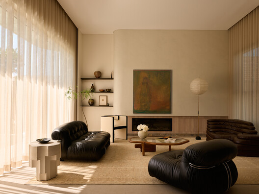 Five Dock House / Stanton Architects - Interior Photography, Living Room, Wood, Sofa, Lighting