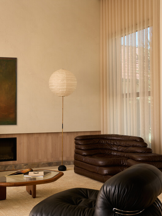 Five Dock House / Stanton Architects - Interior Photography, Living Room, Wood, Lighting