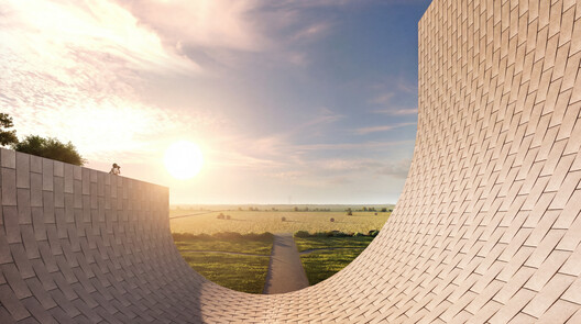 BIG Designs Dual-Volume EVE Music Hall Amid Agricultural Landscape in Čepin, Croatia - Image 7 of 24