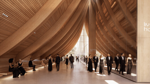 BIG Designs Dual-Volume EVE Music Hall Amid Agricultural Landscape in Čepin, Croatia - Image 14 of 24