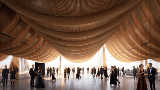BIG Designs Dual-Volume EVE Music Hall Amid Agricultural Landscape in Čepin, Croatia - Image 15 of 24