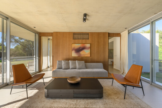 Gabion House / AR Arquitectos Gabion House / AR Arquitectos - Interior Photography, Living Room, Chair