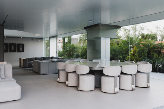 Casa TA / Estudio Felipe Escudero - Interior Photography, Table, Chair, Glass