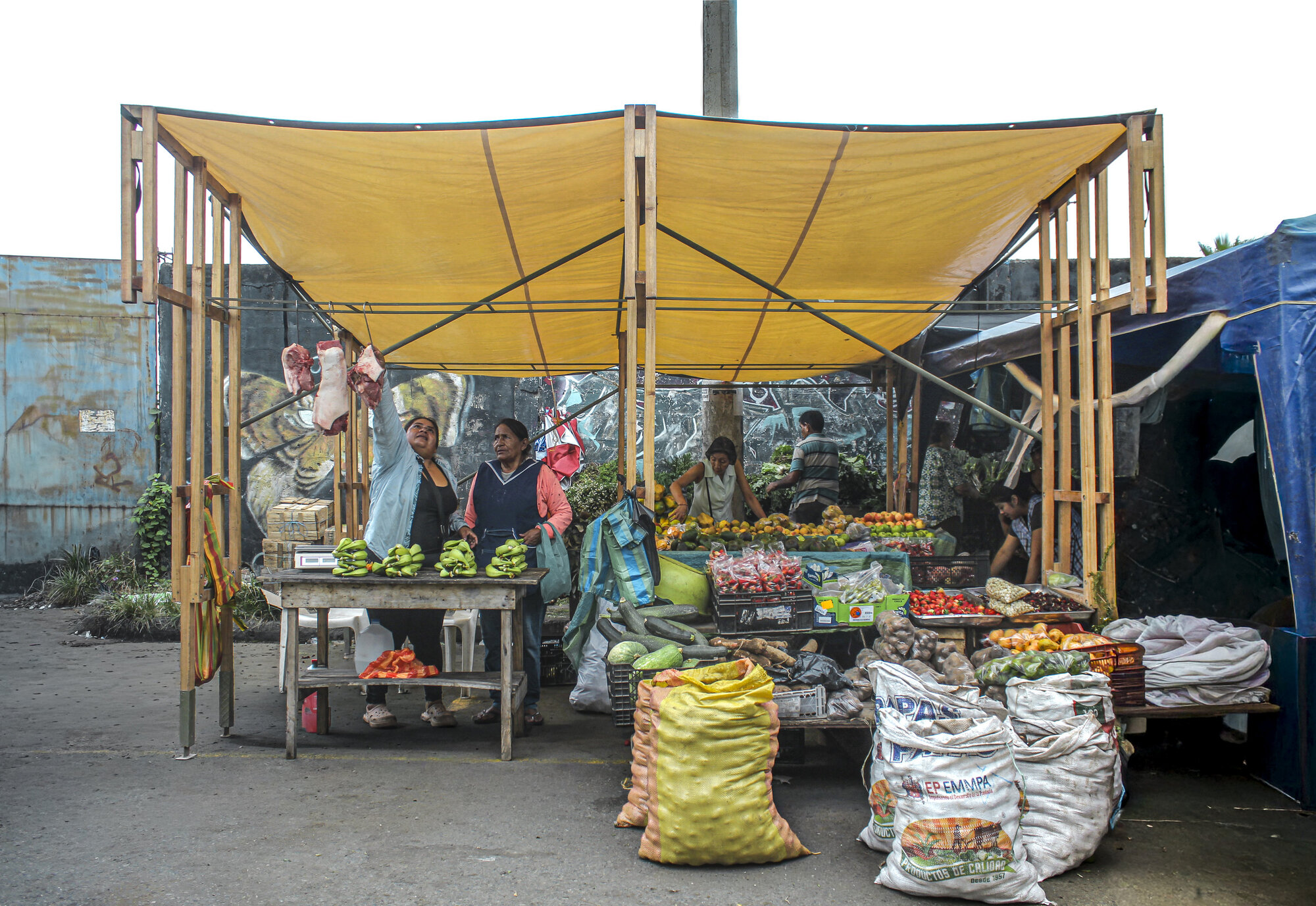 La Carpa: Replicable Module for Dignifying Latin American Street Markets
