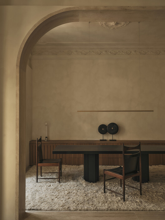 GE Apartment / Balzar Arquitectos GE Apartment / Balzar Arquitectos - Interior Photography, Wood, Table, Chair