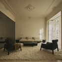 GE Apartments / Balzar Arquitectos - fotografía de interiores, sala, sillón, iluminación, sillas