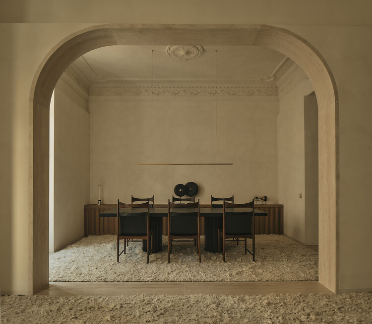 GE Apartments / Balzar Arquitectos - fotografía de interiores, iluminación, mesas, sillas