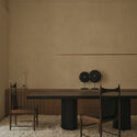 GE Apartments / Balzar Arquitectos - fotografía de interiores, madera, mesas, sillas