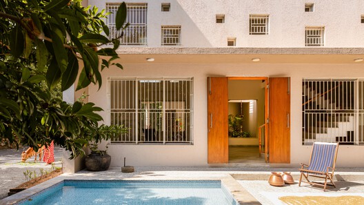 Parnasambhar / N. B. Architects - Interior Photography, Wood, Door, Balcony, Courtyard