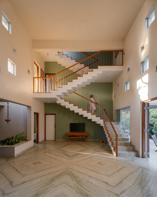 Parnasambhar / N. B. Architects - Interior Photography, Wood, Stairs