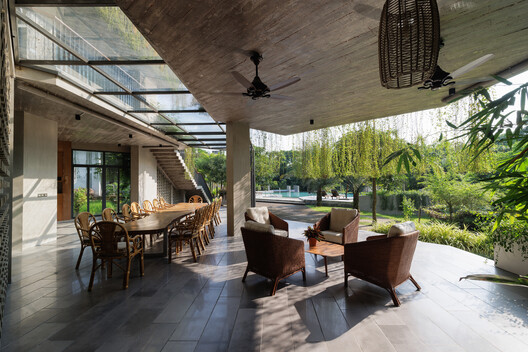Ara Manor  / Reincarnation - Interior Photography, Living Room, Garden, Chair, Courtyard, Patio
