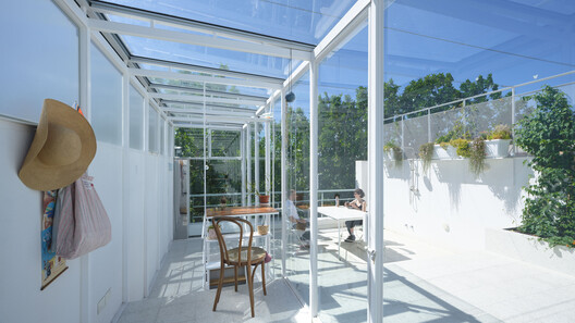 House in a Former Factory, Renovation and Extension / Morsa Taller + Pablo Giterman - Exterior Photography, Glass, Balcony, Steel