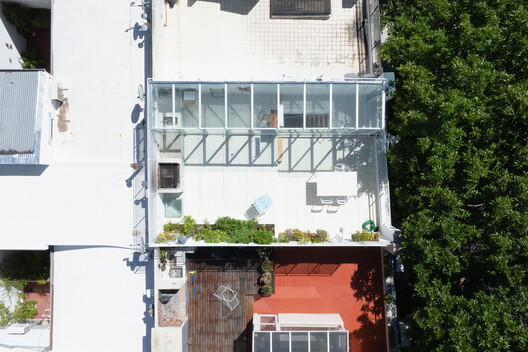 House in a Former Factory, Renovation and Extension / Morsa Taller + Pablo Giterman - Exterior Photography, Balcony