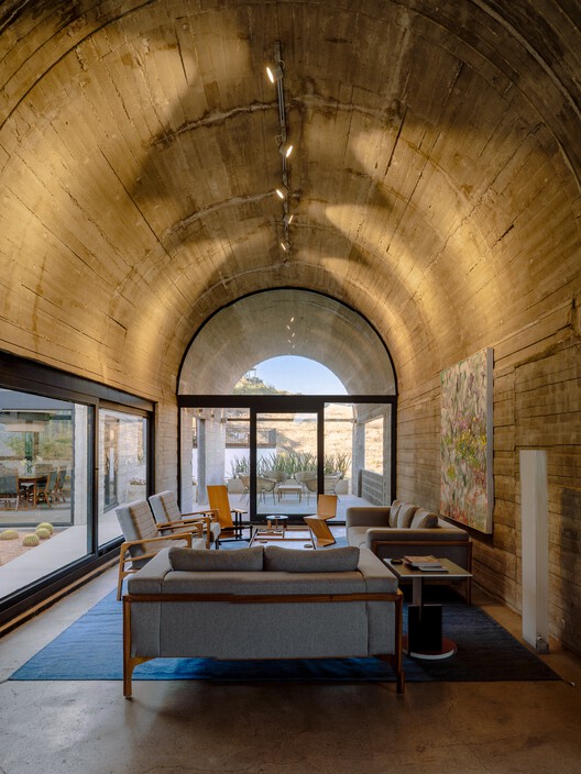 Casa Cielo / NV/design architecture - Interior Photography, Living Room, Arch, Arcade