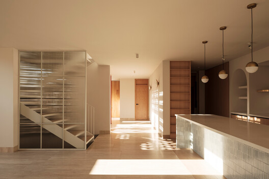 SM House / ALMACÉN de Arquitectura - Interior Photography, Kitchen, Wood, Lighting, Glass